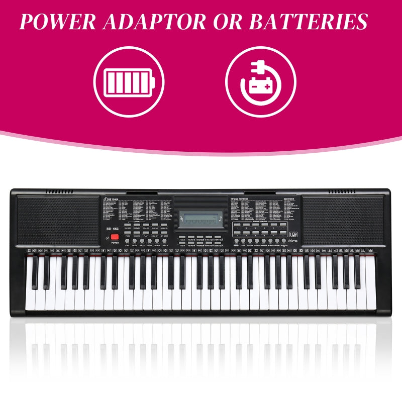 Glarry GEP-105 61-Key Portable Electronic Piano Keyboard