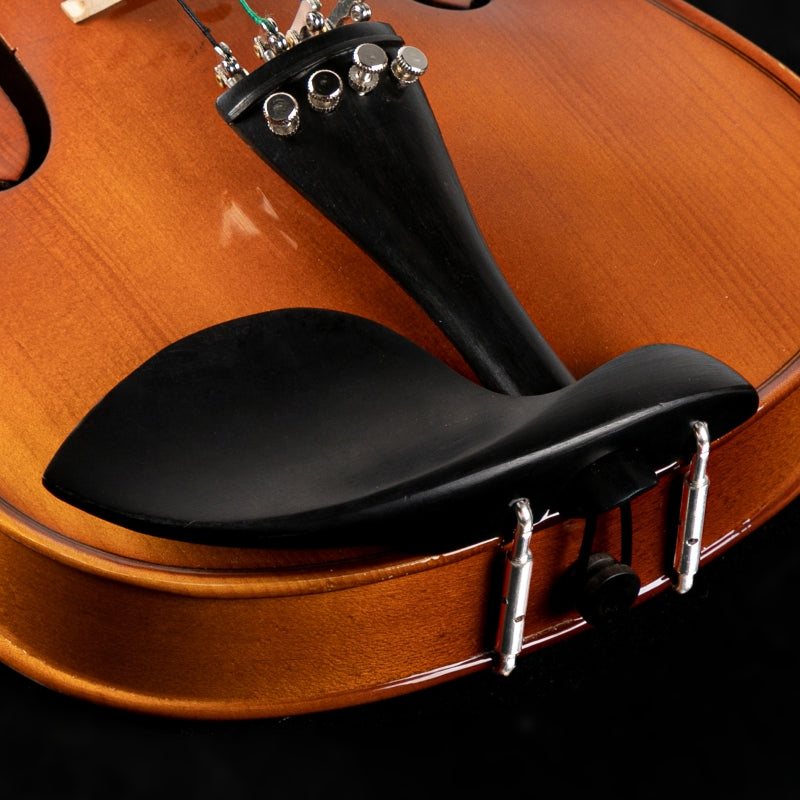 Glarry GV402 Violin 4/4 Spruce top Varnish Bright Brownish with 2 x Bow / Bridge