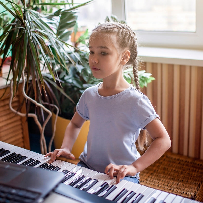 Glarry GDP-104 88-Key Home Fully Weighted Hammer-action Keybed Digital Piano - Black