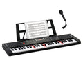 Glarry GEP-201 54-Key Portable Electronic Piano Keyboard w/LCD Screen, Microphone