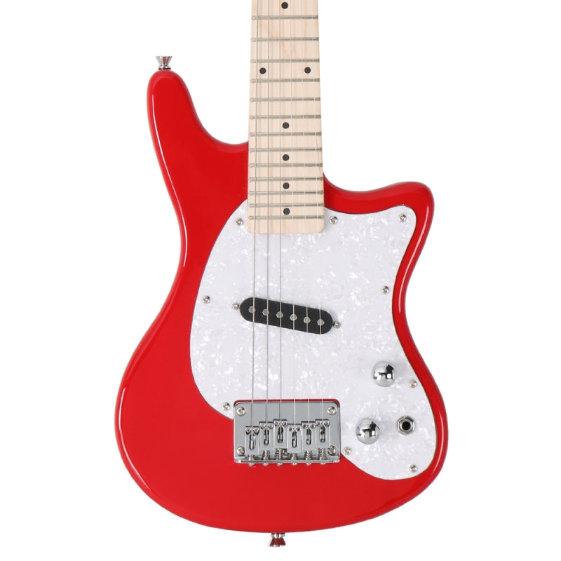 Glarry 30inch Mini Kids Electric Guitar Maple Fingerboard w/5W Amplifier - Red