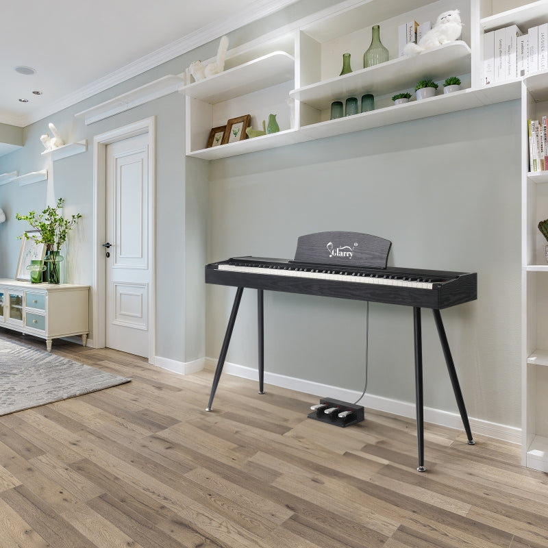 Glarry GDP-203 88 Key Full Size Weighted Hammer-action Keybed Digital Piano - Black