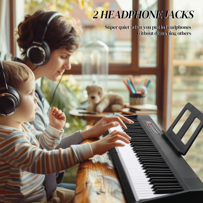 Glarry GPP-106 88 Key Foldable Full Size Semi-Weighted Standard Electric Digital Piano