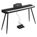 Glarry GPP-109 88 Key Full Size Semi-Weighted Standard Electric Digital Piano - Black