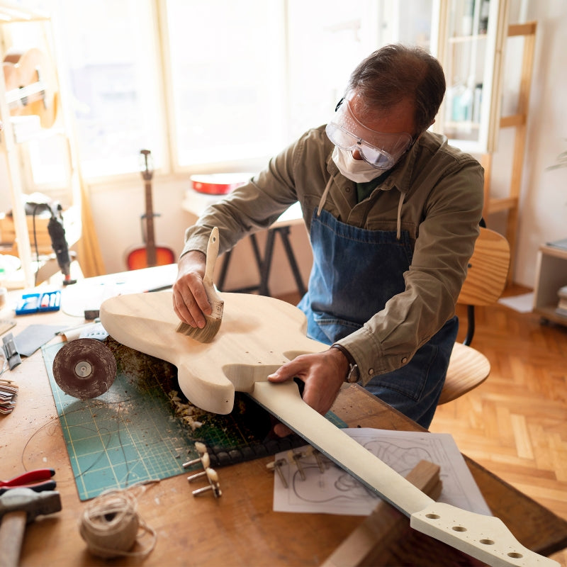 Glarry DIY GJazz Style Electric Bass Guitar